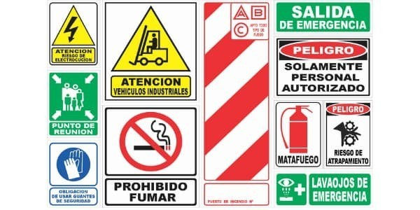 Carteles de seguridad industrial: Prevenci�n y normativas visuales para su planta